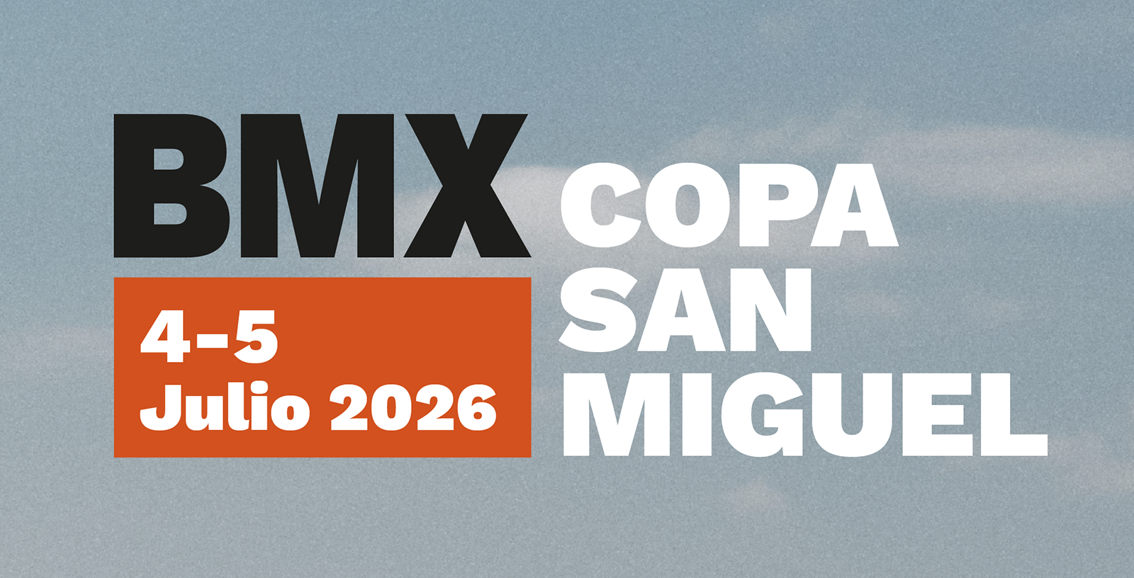 ¡Llega la Copa San Miguel de BMX 2026! Todo lo que necesitas saber